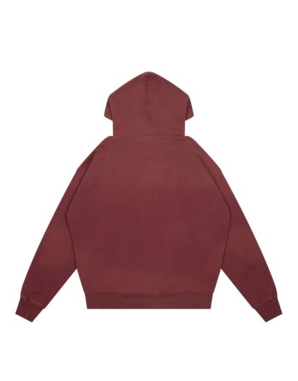 Drew House Scribble Hoodie Faded Maroon