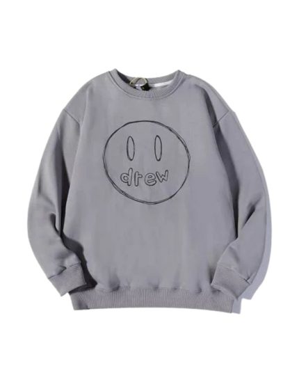 Drew House Sketch Crewneck Sweatshirt Gray