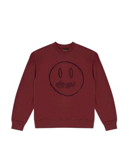 Drew House Sketch Mascot Crewneck Burgundy