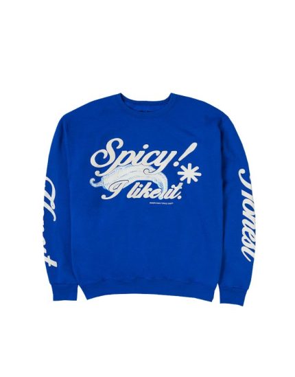 Drew House Justin Bieber Blue Sweatshirt