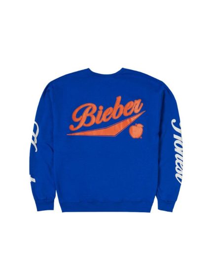 Drew House Justin Bieber Blue Sweatshirt
