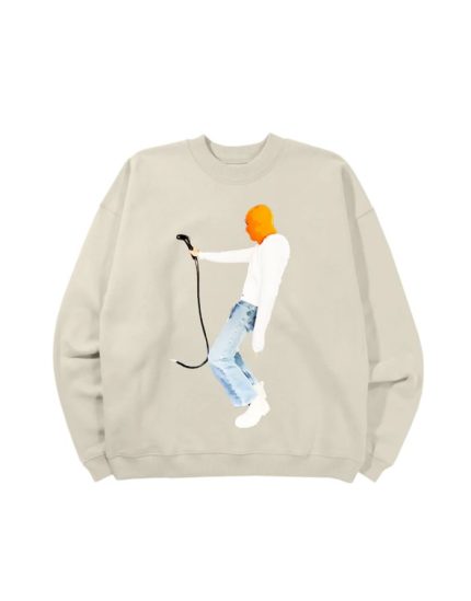Drew House Justin Bieber Light Gray Sweatshirt