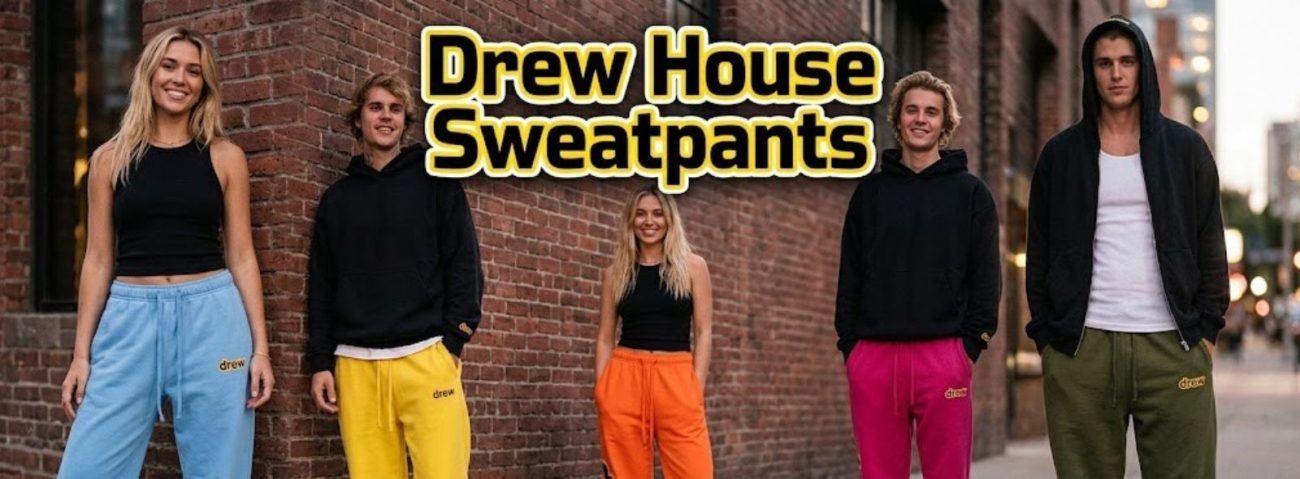 Drew House Sweatpants The Perfect Blend Of Comfort Style And Streetwear Culture