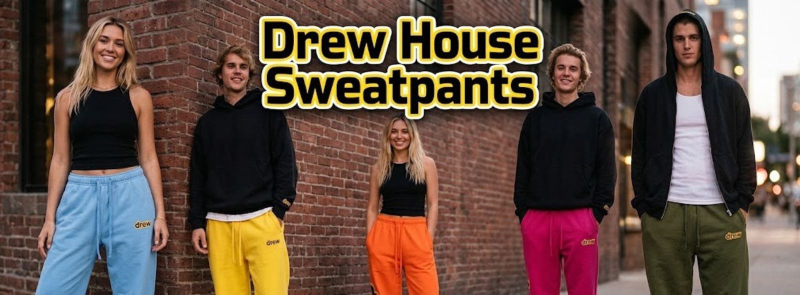 Drew House Sweatpants The Perfect Blend Of Comfort Style And Streetwear Culture