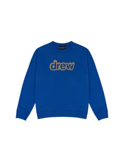Drew House Secret Embroidered Crewneck Royal Blue